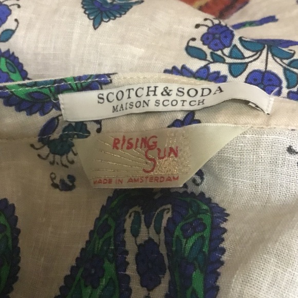 Blouse/ Buttondown shirt by scotch & soda , rising sun - Picture 4 of 4
